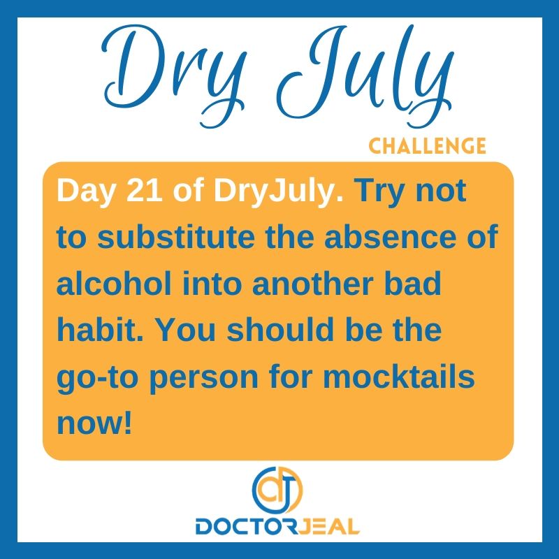 DryJuly Challenge Day 21