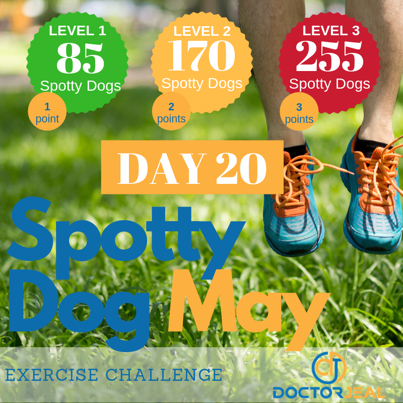 Spotty Dog May Challenge Targets - Day 20