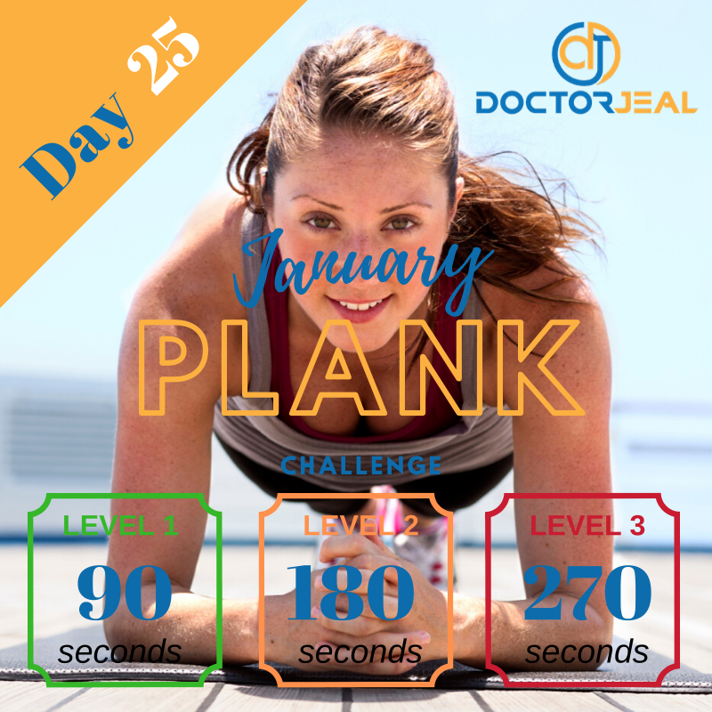 January Plank Challenge (PlankAwayJanuary) Day 25